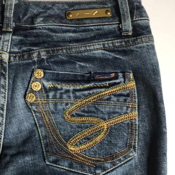 SEVEN 7 Premium Jeans, Pocket Stitching Sz 27 - Picture 7 of 8